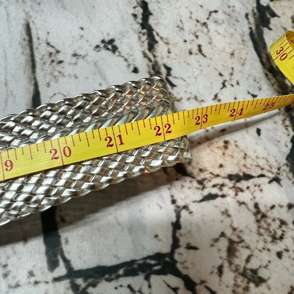Silver‎ Braided Women's Belt bohemian
